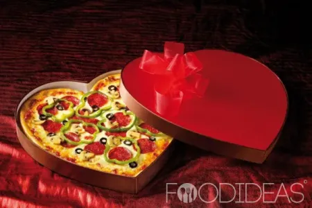  Романтическая пицца “Сердце”: рецепт с фото