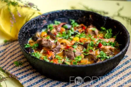 Баклажаны - самый вкусный рецепт быстрого приготовления с фото