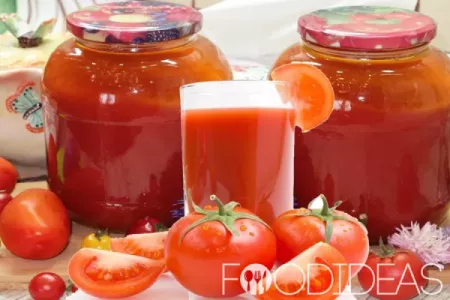 Как приготовить томатный сок из помидор в домашних условиях