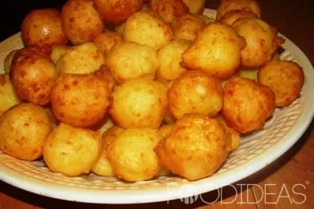 Картофельные шарики во фритюре