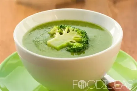 Суп-пюре из брокколи со сливками: рецепт с фото