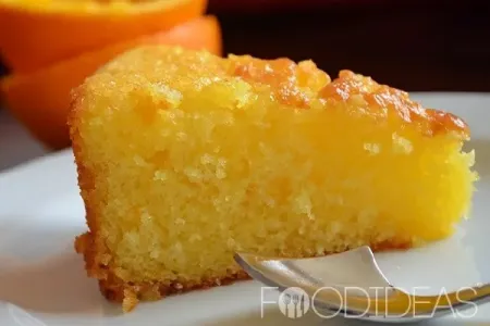 Пирог с апельсином в мультиварке