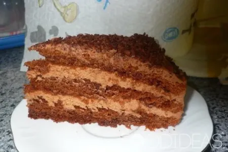 Шоколадный торт с вареной сгущенкой