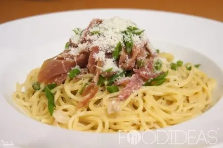Как приготовить спагетти с нутом и кальмарами по-итальянски 