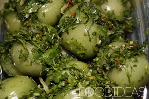 Зеленые помидоры по-армянски на зиму: самый вкусный рецепт