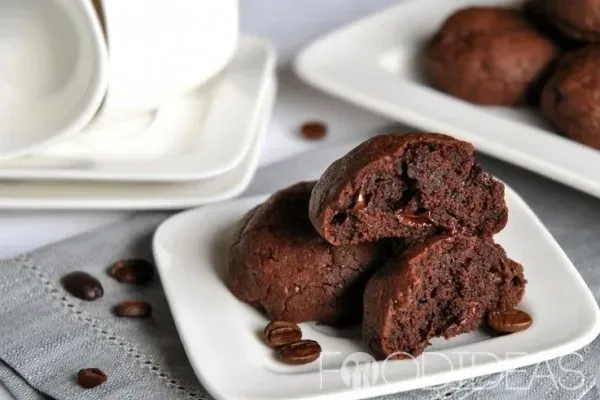 Шоколадно-кофейное печенье