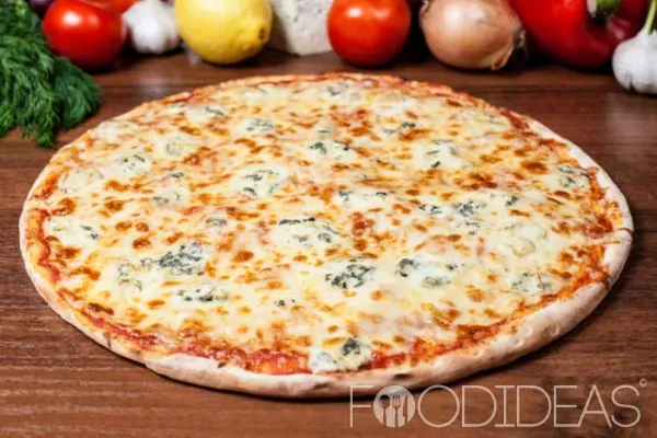 Пицца 4 сыра - рецепт в домашних условиях