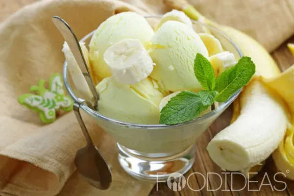 Мороженое из банана и молока в домашних условиях: рецепт