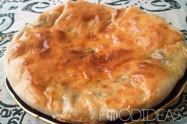 Пирог с картошкой и сыром