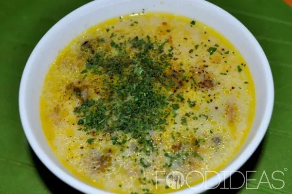 Сырный суп с шампиньонами