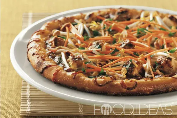 Пицца с корейской морковью: рецепт с фото 